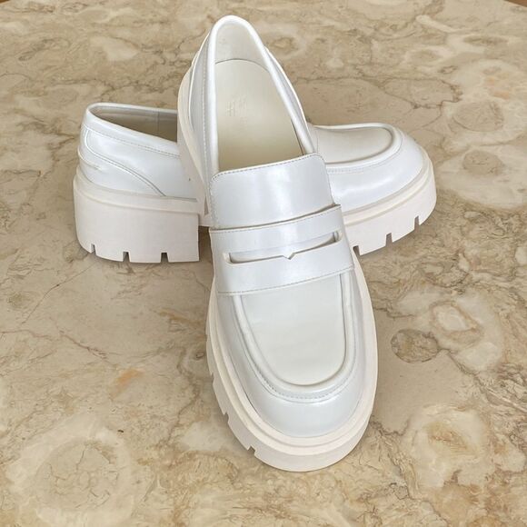 H&M Chunky Faux Leather Penny Loafers - Picture 4 of 12